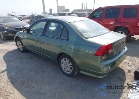 2004 Honda Civic Lx из США, поврежденный, VIN 2HGES16554H591146